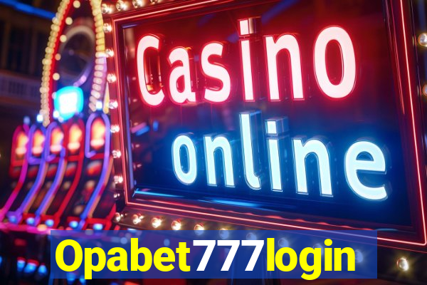 Opabet777login