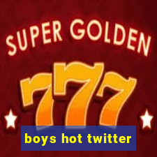 boys hot twitter