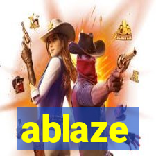 ablaze