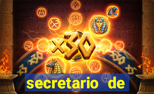 secretario de esporte salario