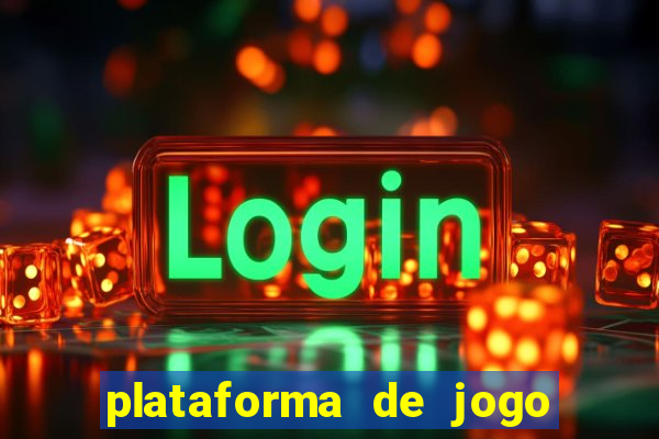 plataforma de jogo nova pagando