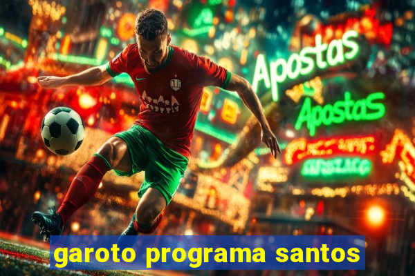 garoto programa santos