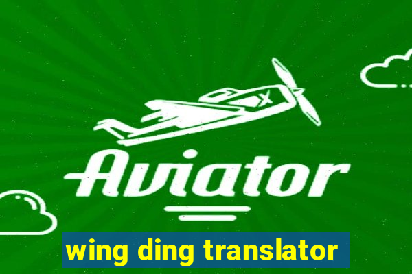 wing ding translator