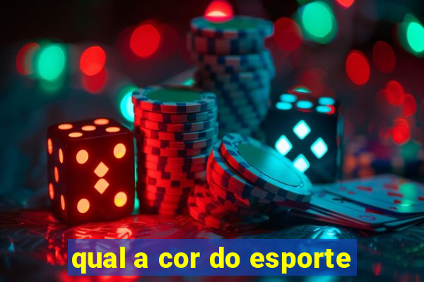 qual a cor do esporte