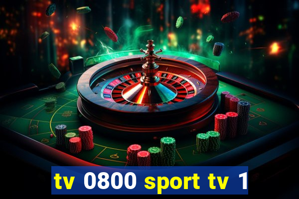 tv 0800 sport tv 1