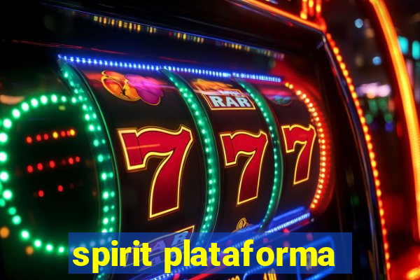 spirit plataforma