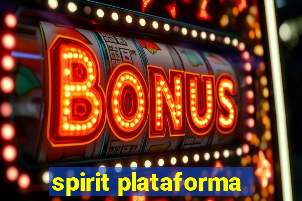 spirit plataforma