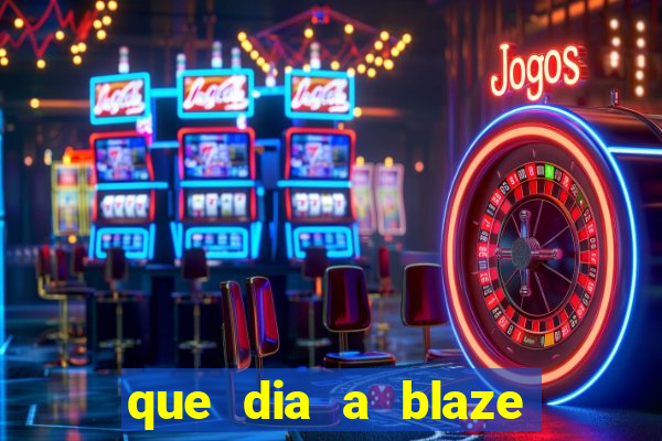 que dia a blaze paga o cashback