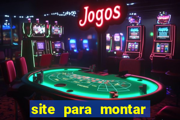 site para montar time de futebol