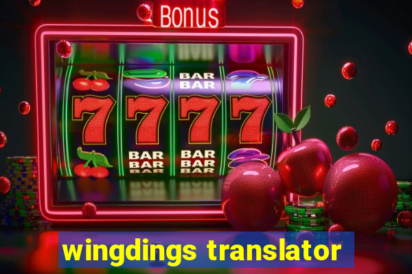 wingdings translator