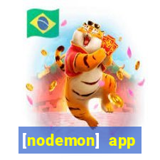 [nodemon] app crashed - waiting for file changes before starting...