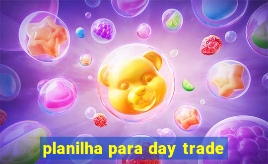 planilha para day trade