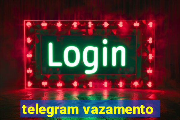 telegram vazamento