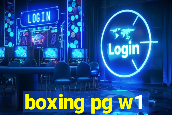 boxing pg w1