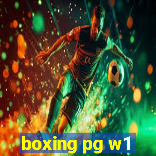 boxing pg w1