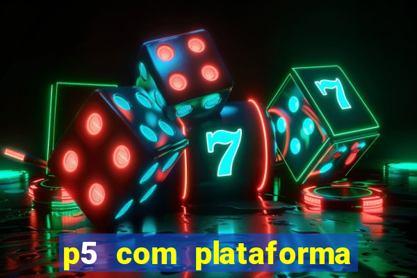 p5 com plataforma de jogos