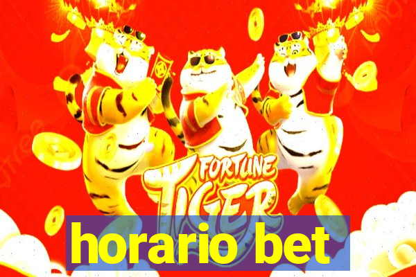 horario bet